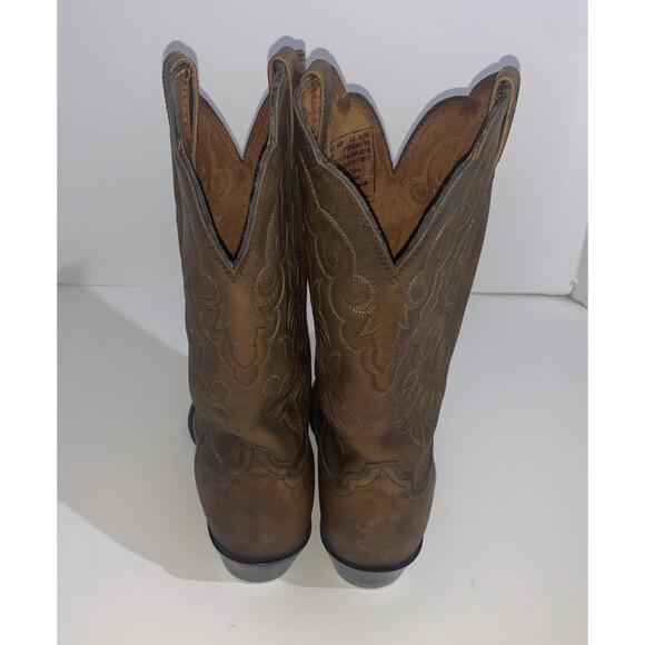 Ariat Boots Womens Size 9 Brown Leather Western Cowboy Pointed Toe Style 15779 - Picture 6 of 10